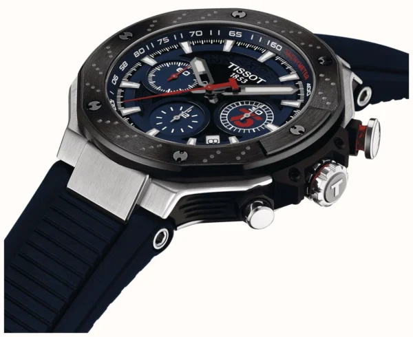 TISSOT T-Race MotoGP Chronograph 2024 Limited Edition 45mm Mens Watch Blue